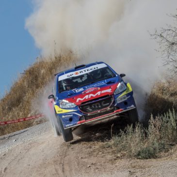 Los nuestros más cerca de la conquista del titulo del Campeonato de España de Rallyes de Tierra en Extremadura