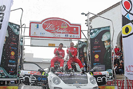 Victoria de RMC en el Rallye Villa de Adeje