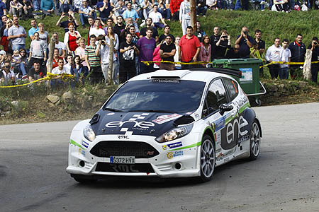 Fuster a medio punto del liderato tras lograr su cuarta victoria con el Fiesta R5 de RMC Motorsport