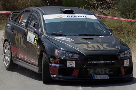 Dos Mitsubishi de RMC en el podio absoluto. Victoria de Alberto Otero-Alejandro López en la Beca RMC