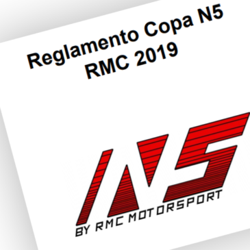 Publicado el reglamento y la hoja de inscripción para la Copa N5 RMC 2019